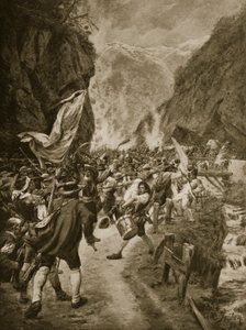 La rivolta dei tirolesi, 1809 da L. Jordan